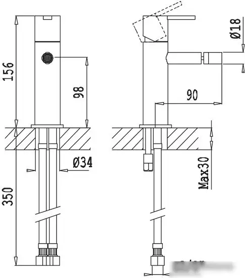 Смеситель Bruma Leaf 167 020 1CR - фото товара