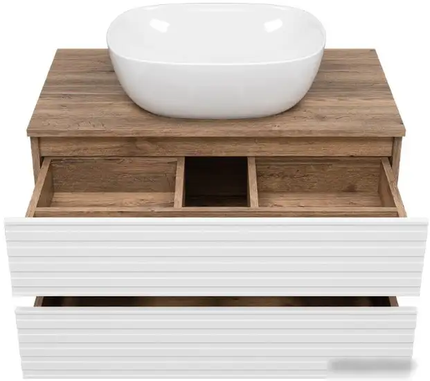 Brevita Тумба под умывальник Dakota 80 DAK-09080-19/01-2Я – фото товара