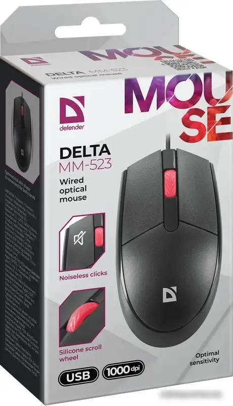 Мышь Defender Delta MM-523 – фото товара