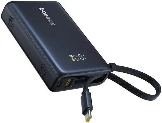 Внешний аккумулятор Baseus Picogo PPPG-1W45C Digital Display Power Bank 45W 10000mAh (черный) – фото товара