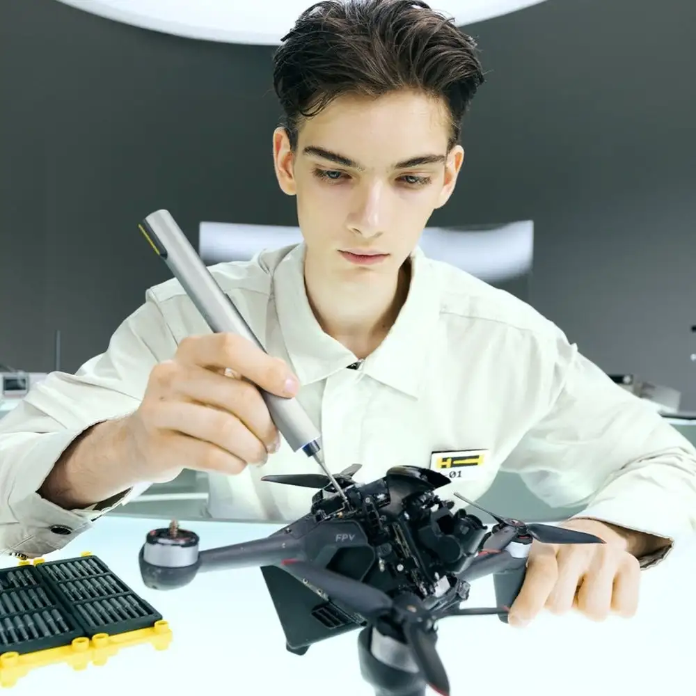 Электроотвертка HOTO SNAPBLOQ S-A01 Electric Precision Screwdriver Master Set – фото товара