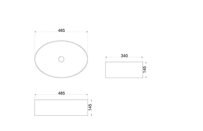 Умывальник SantiLine SL-1075 - фото товара