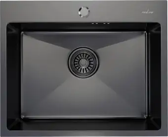 Кухонная мойка Mixline 547234 (черный графит, 3 мм) - изображение в каталоге
