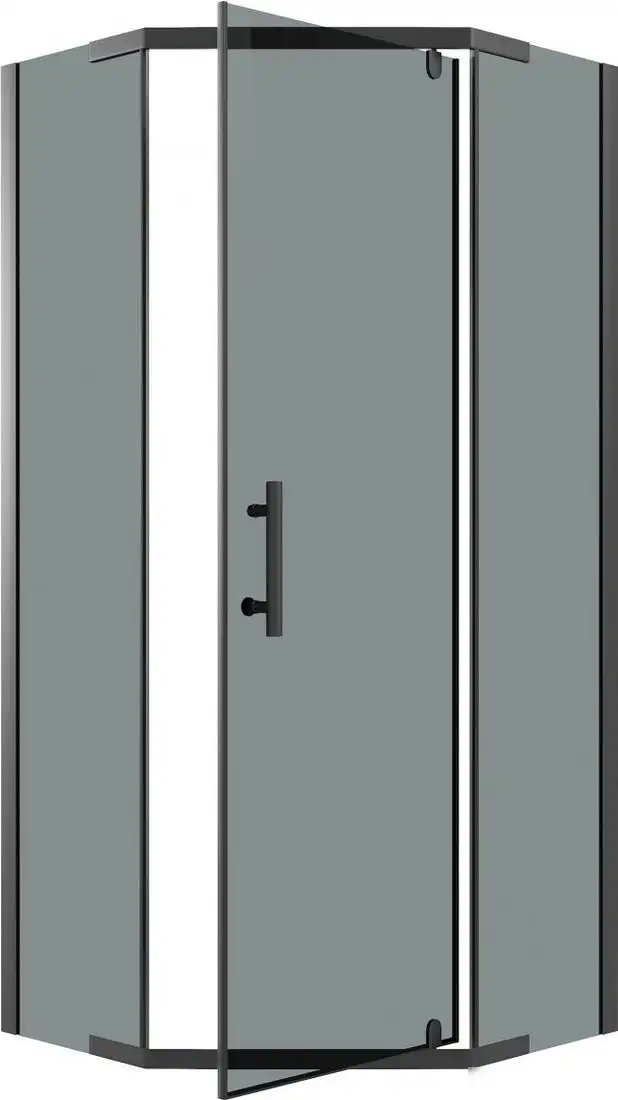 Душевой уголок Niagara Eco NG-1010-14DT 100x100x190 (черный/стекло тонированное) - фото товара