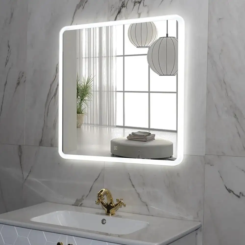 Пекам Зеркало Marta 60x60 marta-60x60s (с подсветкой и сенсором на прикосновение) – фото товара