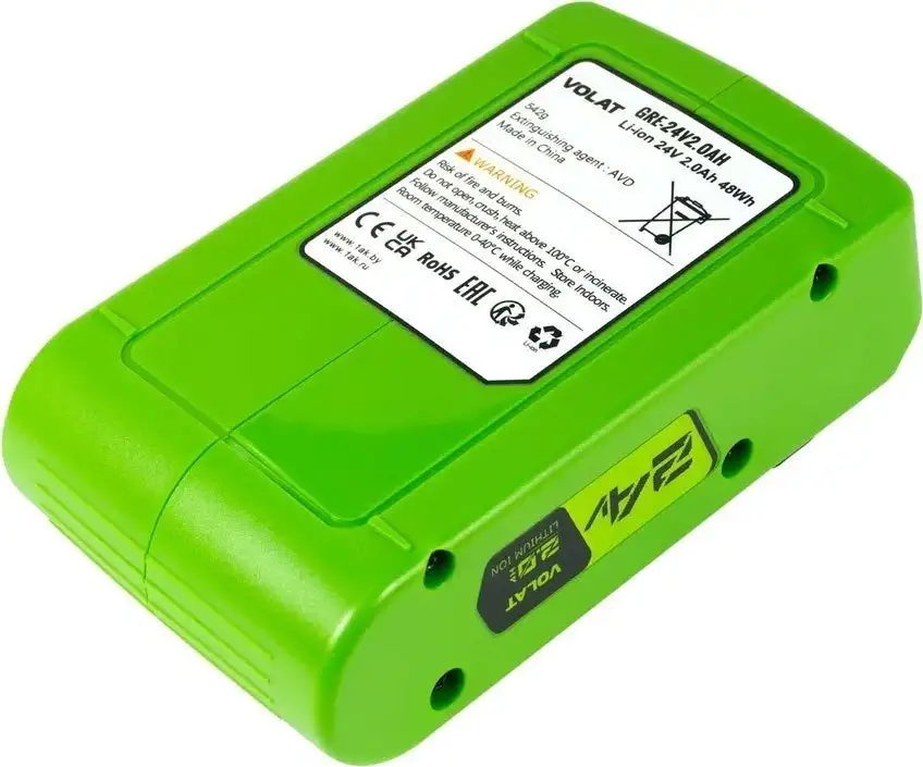 Аккумулятор VOLAT VT-GRE-24-2 (24В/2 Ah) – фото товара