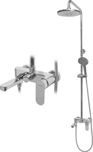 Душевая система Hansberge H5044 (хром) - изображение в каталоге