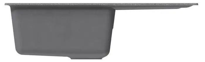 Кухонная мойка Mixline ML-GM19 551988 (графит) - фото товара