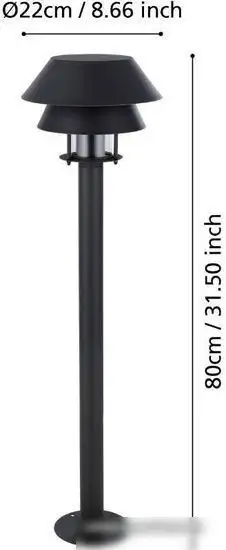 Садовый светильник Eglo Chiappera 900803