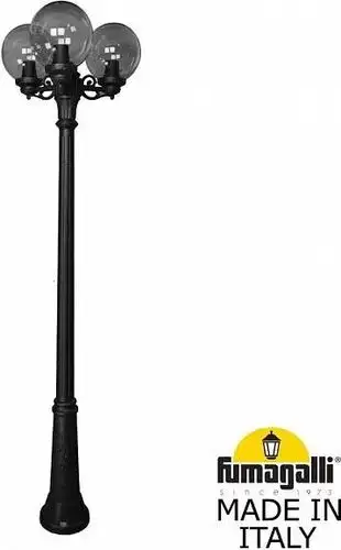 Городской фонарь Fumagalli Globe RICU BISSO/G250 3L FU_G25.157.S30.AZF1R – изображение в каталоге