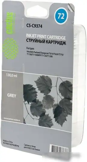 Картридж CACTUS CS-C9374 (аналог HP 72 (C9374A)) – фото товара