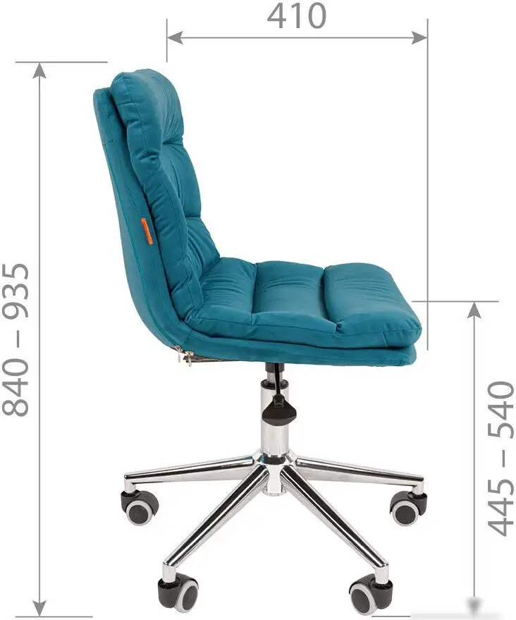 Офисное кресло CHAIRMAN Home 115 (Т-82 синий) – фото товара