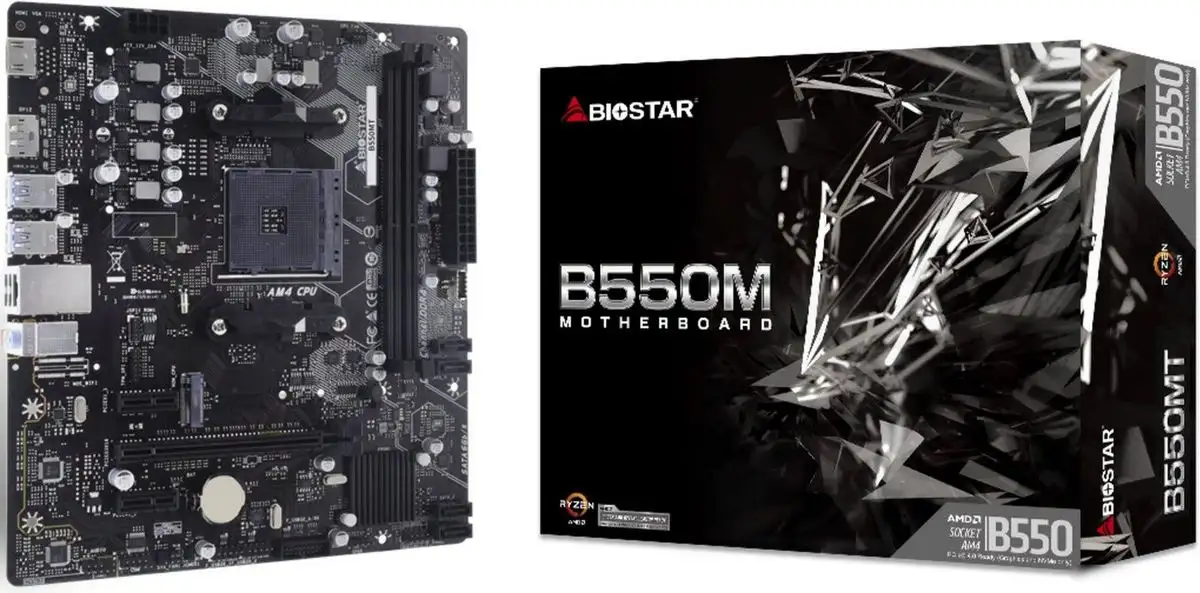 Материнская плата BIOSTAR B550MT Ver. 6.0 – фото товара