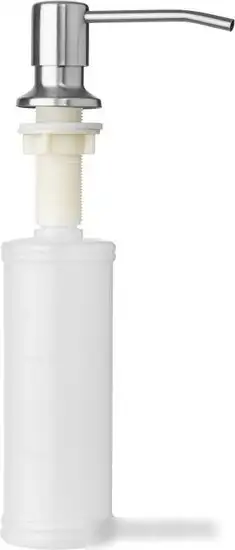 Кухонная мойка Saniteco 6050 (с сифоном, дозатором и коландером) - фото товара