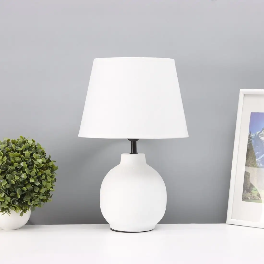 Настольная лампа Risalux Луиза 10689384 (белый)