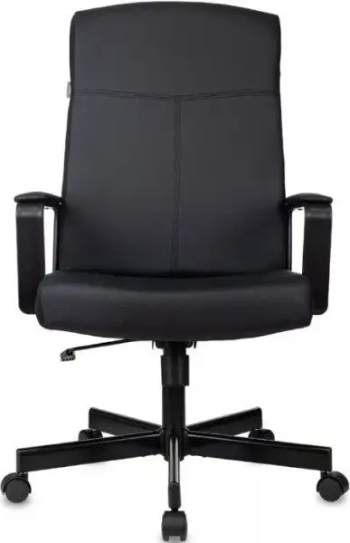 Офисное кресло Бюрократ Dominus (черный, экокожа) – фото товара