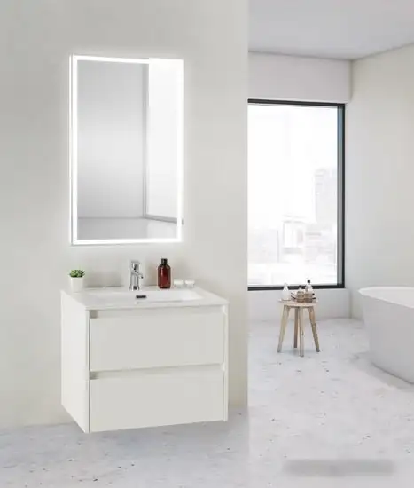 BelBagno Тумба под умывальник Kraft 39-600/390-2C-SO-BO (bianco opaco) – фото товара