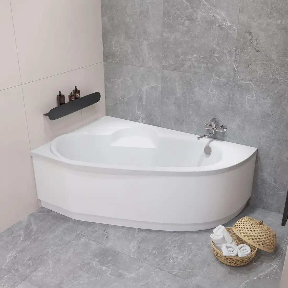 Ванна Lauter Valencia 140x95 2102140L (с каркасом) - фото товара