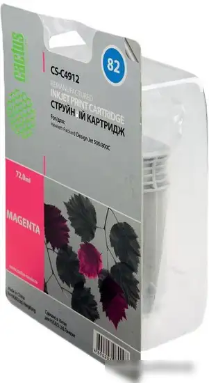Картридж CACTUS CS-C4912 (аналог HP 82 (C4912A)) – фото товара