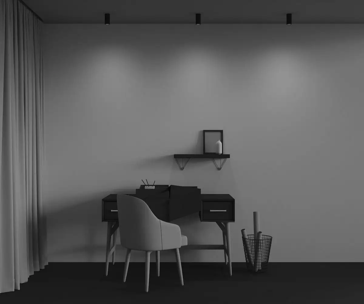 Люстра средней высоты Technical C080CL-01-GU10-B – фото товара