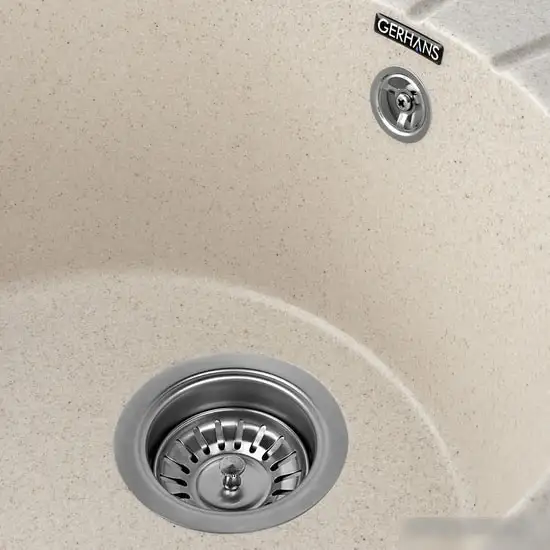 Кухонная мойка Gerhans A03 (бежевый) - фото товара
