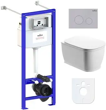 Унитаз Lavinia Boho Relfix Bell Pro Rimless 6 в 1 77050127 - изображение в каталоге