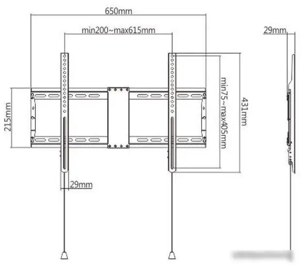 Кронштейн Gembird WM-80F-01 – фото товара