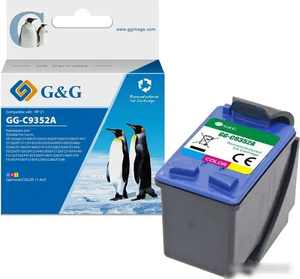 Картридж G&G GG-C9352A (аналог HP C9352A) – фото товара