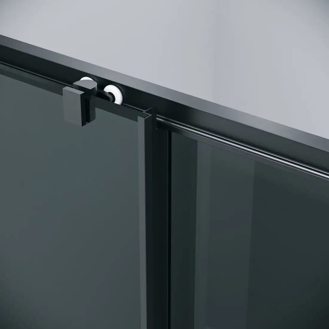 Душевой уголок Grossman Cosmo 130x80x195 120.K33.02.1380.21.10 (черный матовый/тонированное стекло) - фото товара