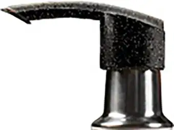 Дозатор для жидкого мыла GranFest Плоский 001 (черный)