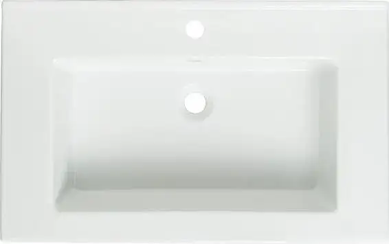 Runo Тумба с умывальником Runo Манхэттен 75 + Оскар 75 (подвесная, серый бетон) – фото товара