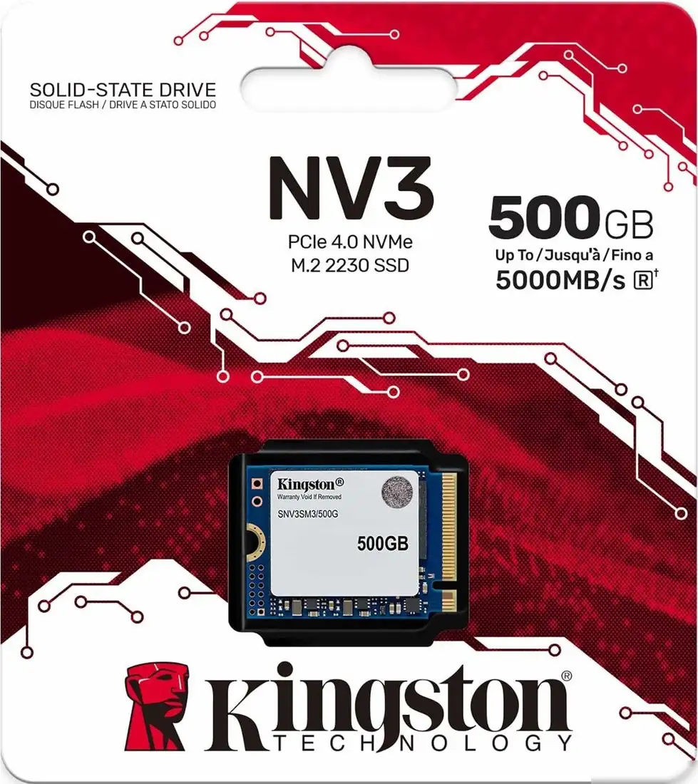 SSD Kingston NV3 500GB SNV3SM3/500G – фото товара