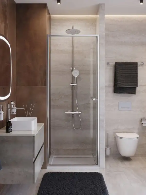 Душевая дверь Cezares LUX-B-FS-1-100-C-CR - фото товара