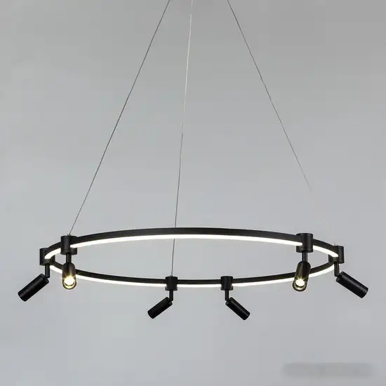 Подвесная люстра Arte Lamp Ring A2186SP-1BK – фото товара