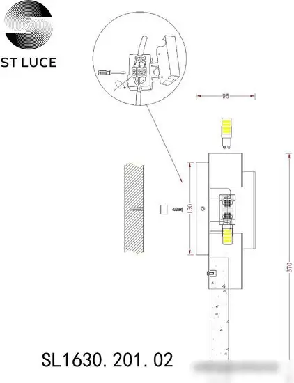 Бра ST Luce Cesena SL1630.201.02 – фото товара