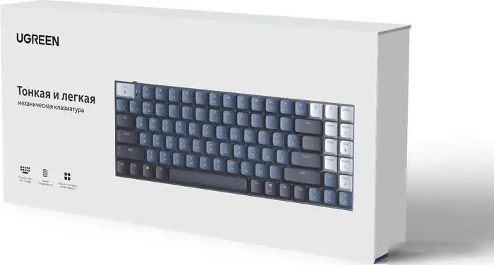 Клавиатура Ugreen KU102 (синий) – фото товара