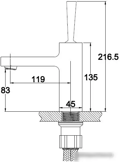 Смеситель Kaiser Vista [65011] - фото товара
