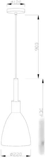 Подвесная люстра Moderli Toni V10650-1P – фото товара