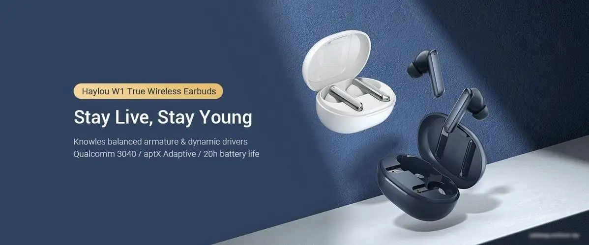 Наушники Haylou W1 (белый) – фото товара
