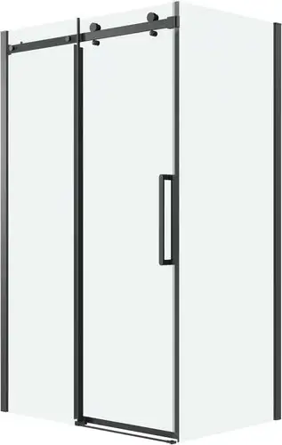 Душевой уголок Grossman Classic 100x100x195 120.K33.04.1010.21.00 (черный матовый/стекло прозрачное) - изображение в каталоге