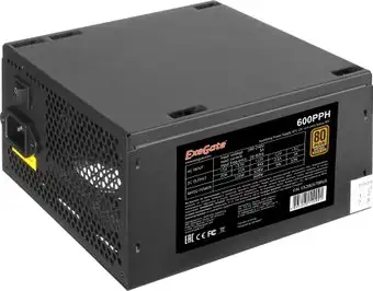 Блок питания ExeGate 600PPH 80 Plus Bronze EX280578RUS – изображение в каталоге