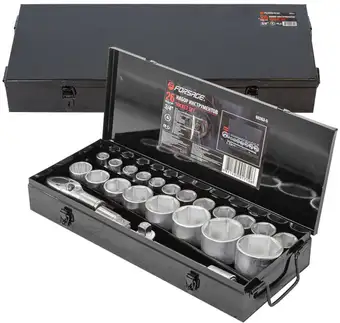 Набор трещотка с головками FORSAGE F-68263-5 (26 предметов) – изображение в каталоге