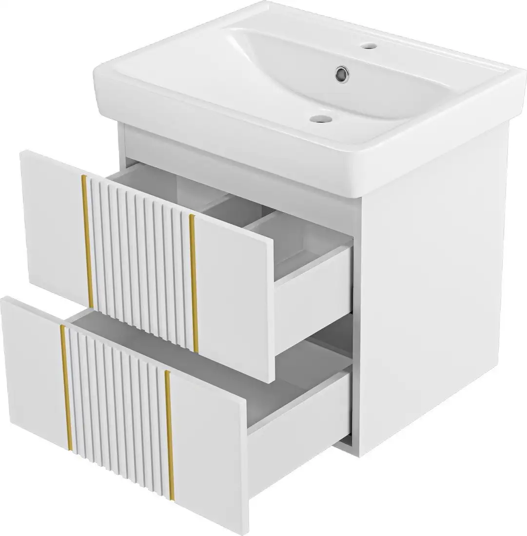 Brevita Тумба под умывальник Vega 60 VVEG-09060-0102Я (белый) – фото товара