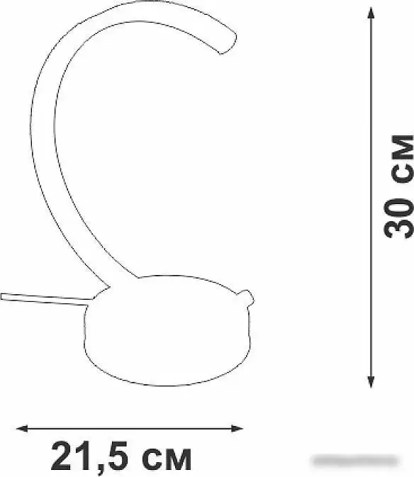 Настольная лампа Vitaluce V3966-7/1L – фото товара