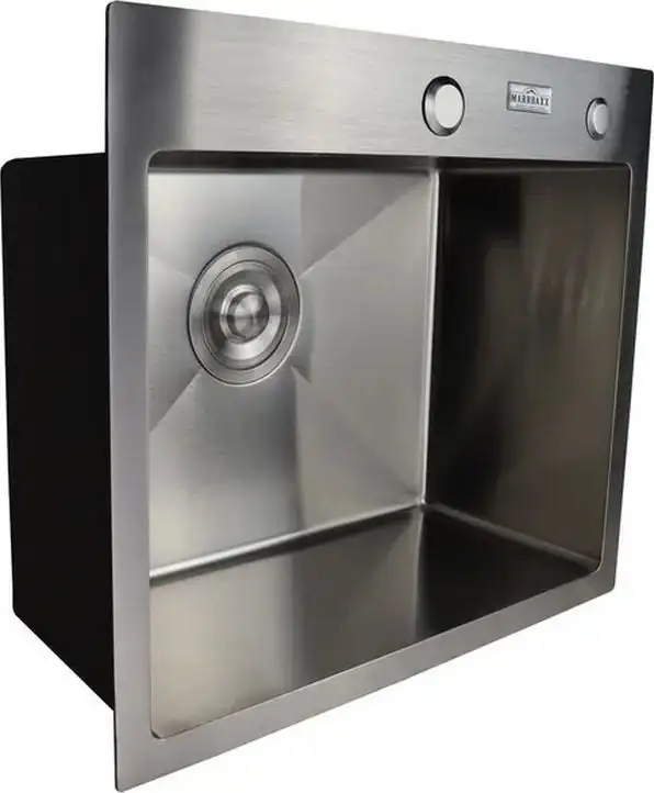 Кухонная мойка MARRBAXX C5044-R (стальной/нержавеющая сталь) - фото товара