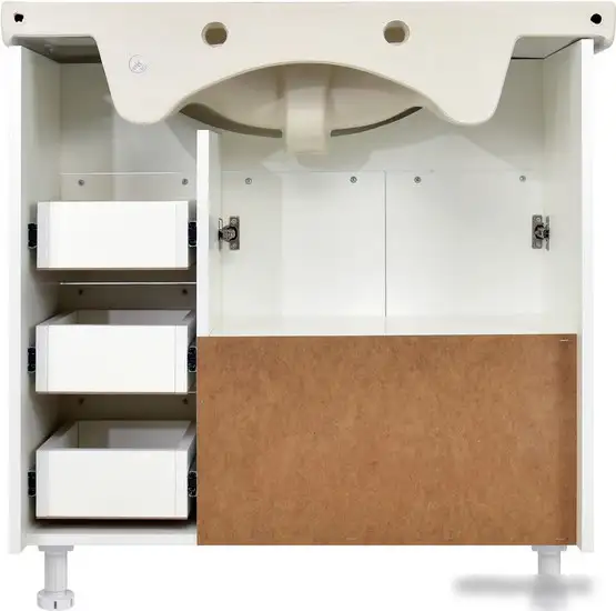 Doratiz Тумба Афина 80 под умывальник Балтика 80 (белый) – фото товара