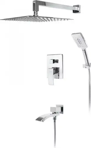 Душевая система Hansberge H6077 (хром) - изображение в каталоге