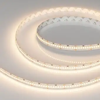 Светодиодная лента Arlight 11W/m 252Led/m 2835SMD теплый белый 5M UL-A252-10mm 24V Warm3000 042319 – изображение в каталоге