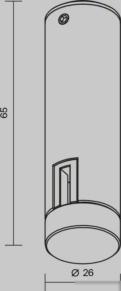 Крепеж для шинопровода Maytoni Technical Accessories for tracks Flexity TRA200C-11B – фото товара