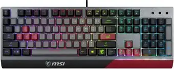 Клавиатура MSI Vigor GK30 Infrared (черный) – изображение в каталоге